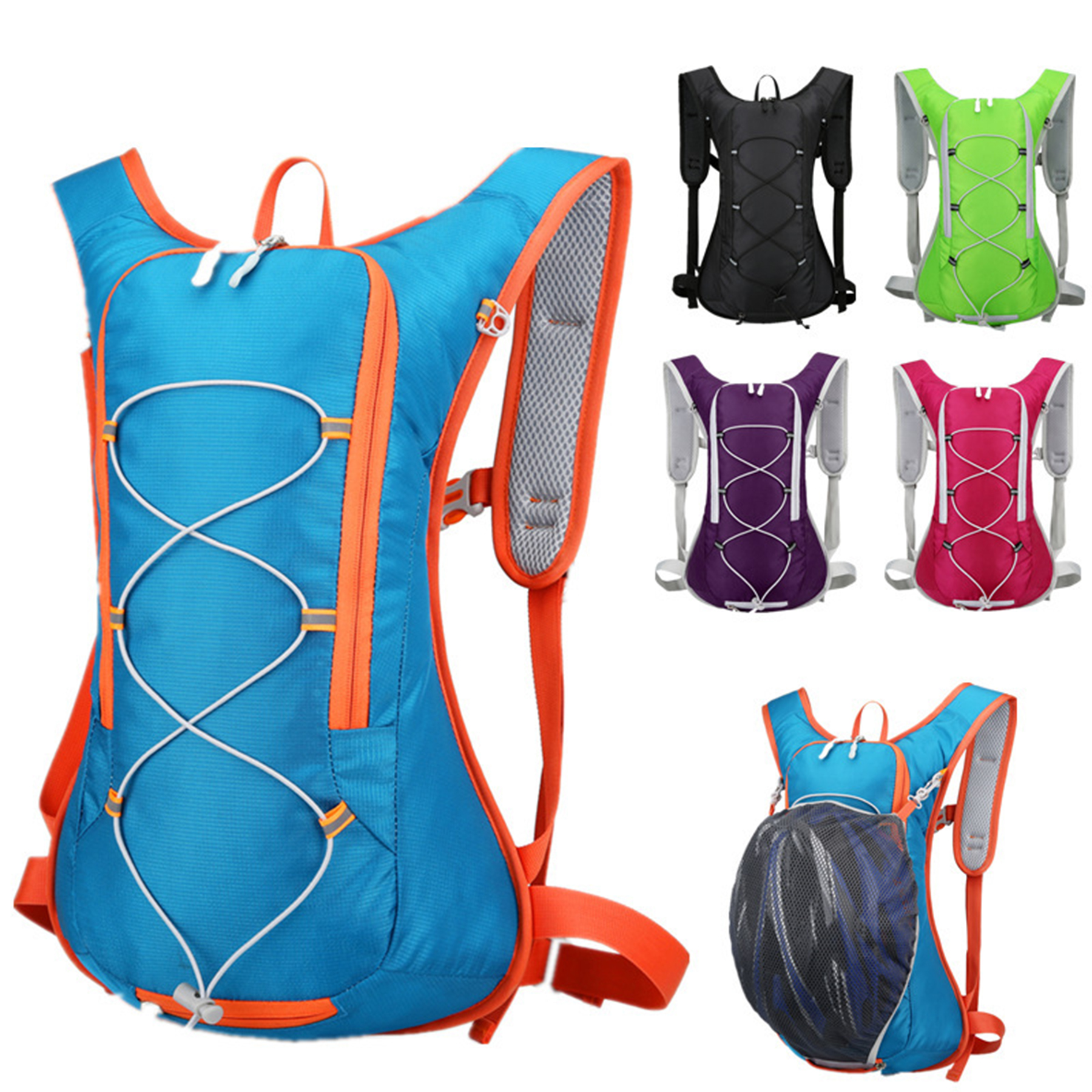 Hiking Backpack With 2L Water Bladder 1