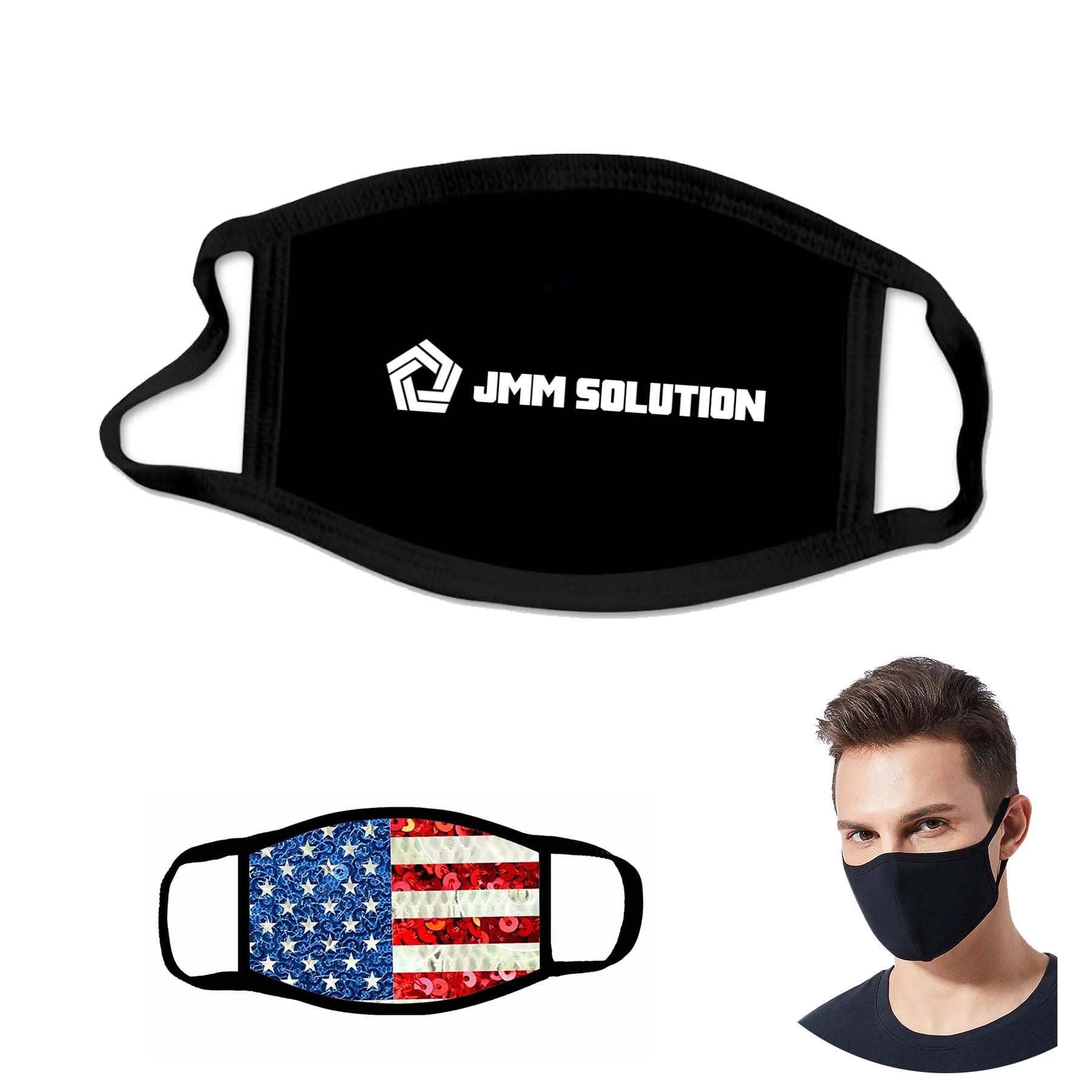 Reusable 2-Layer Cloth Face Mask 1