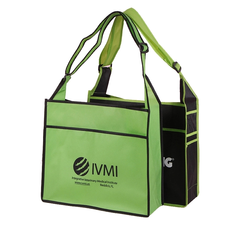 Non Woven Messenger Bag W/Pocket 6
