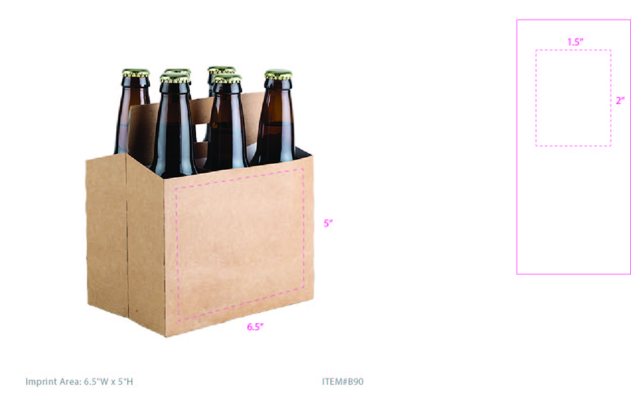 Kraft Cardboard 6-Pack Carrier 4