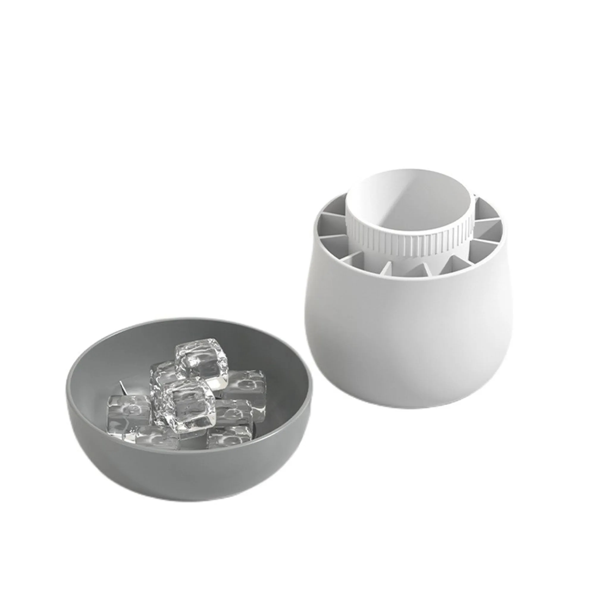 Cylinder Silicone 3D Ice Cube Mold 4