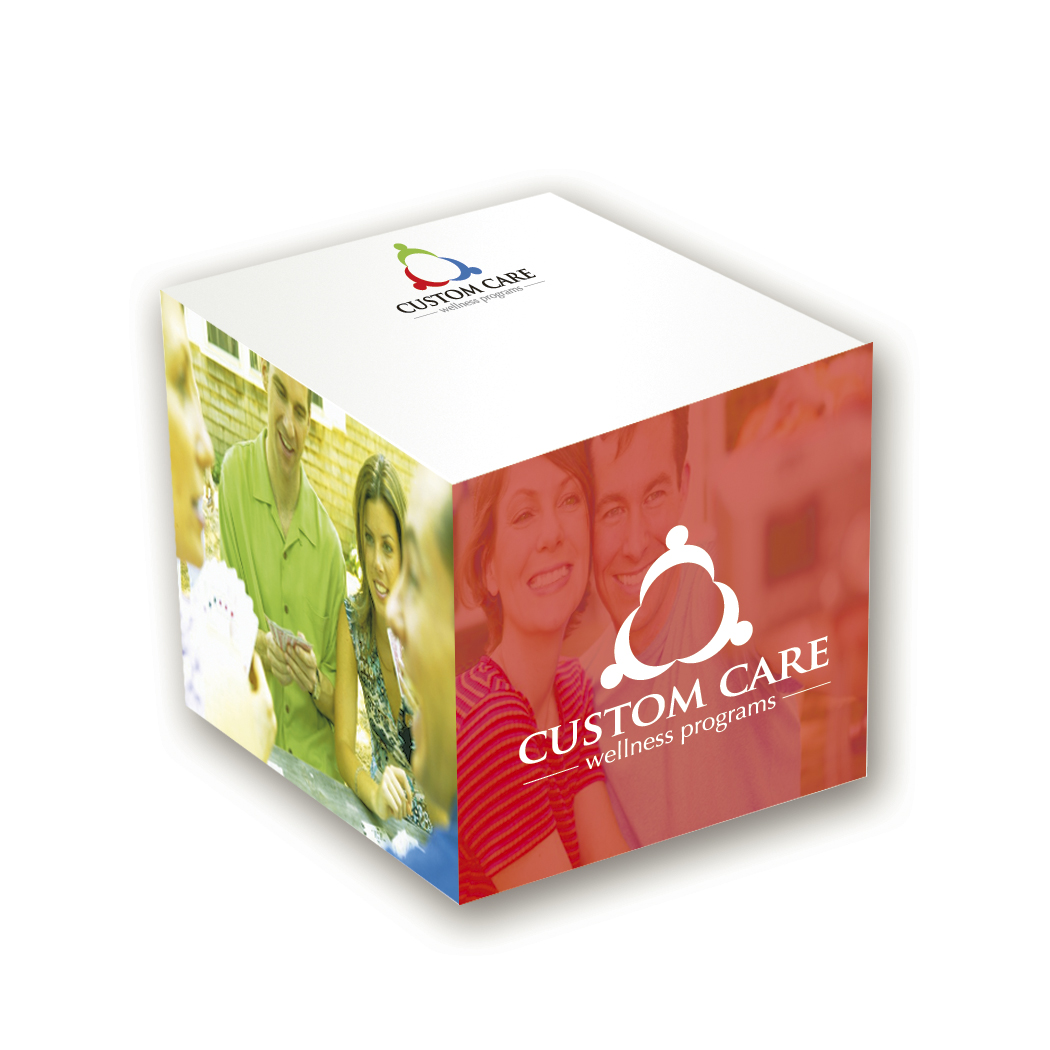 Souvenir® Sticky Note™ 2-3/8" x 2-3/8" x 2-3/8" Cube 3