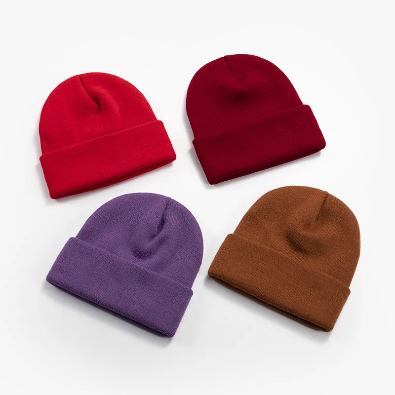 Knit Beanie Cap 4