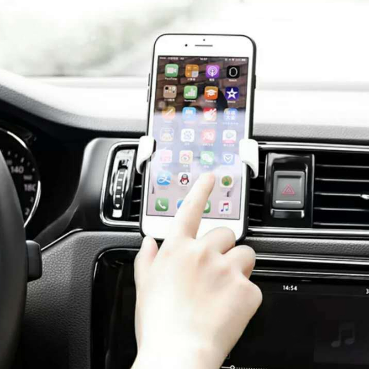 Rose Gold Gravity Car Vent Phone Holder 5