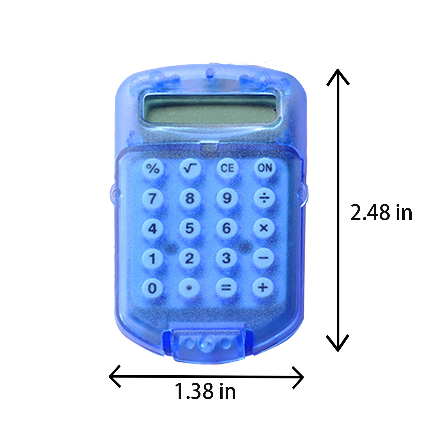 Portable calculator keychain pendant 3