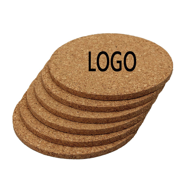 Round Cork Coasters 3