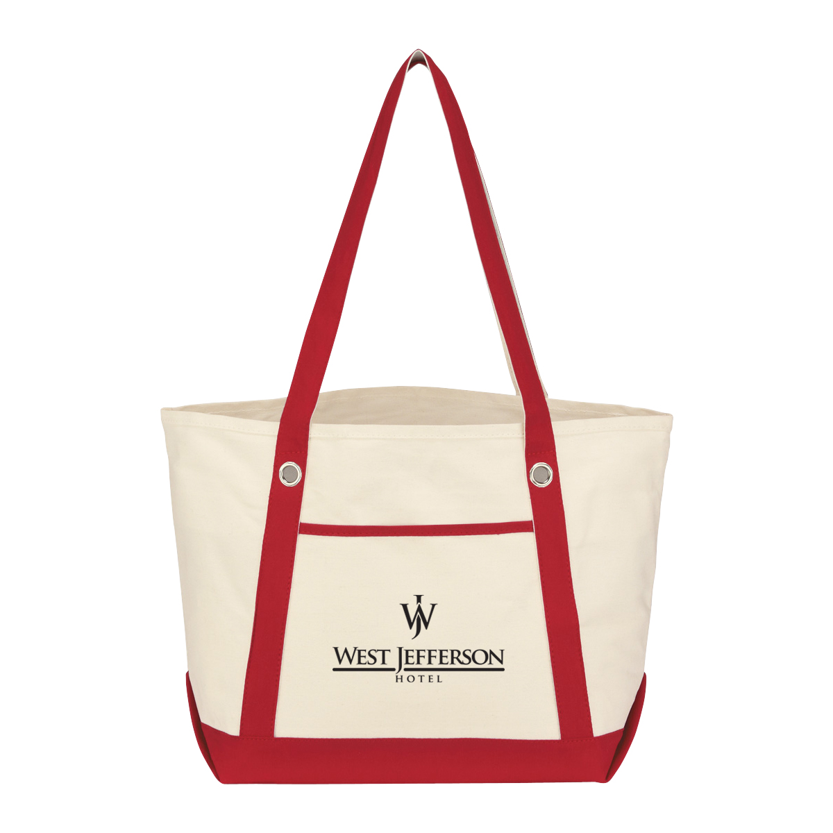 Medium Cotton Canvas Sailing Tote Bag 11