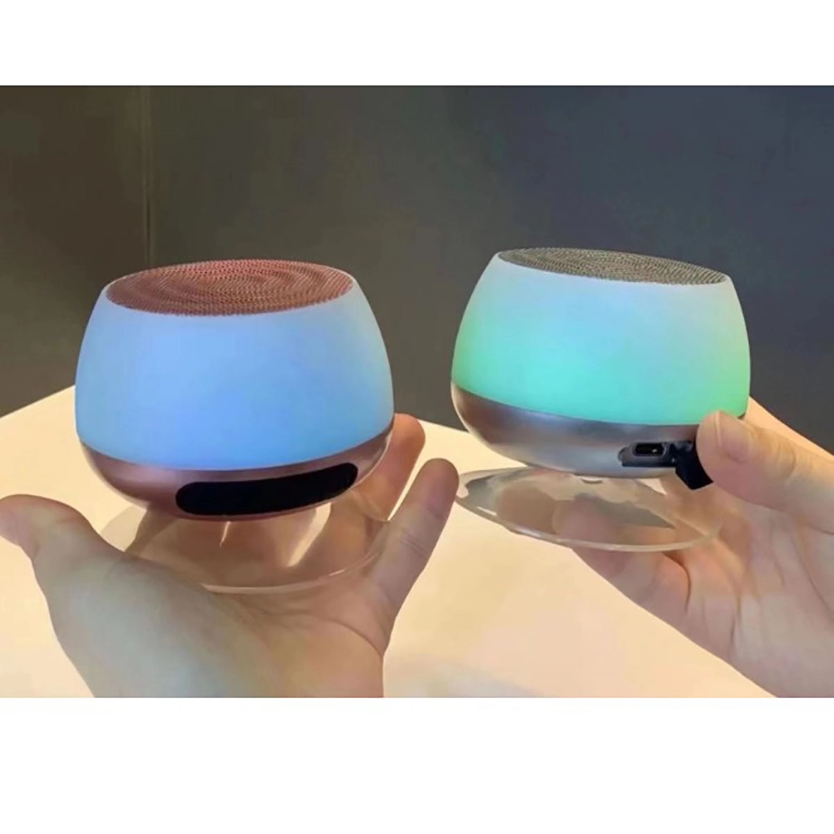 Bluetooth Shower Waterproof Speakers With Suction Cup 2