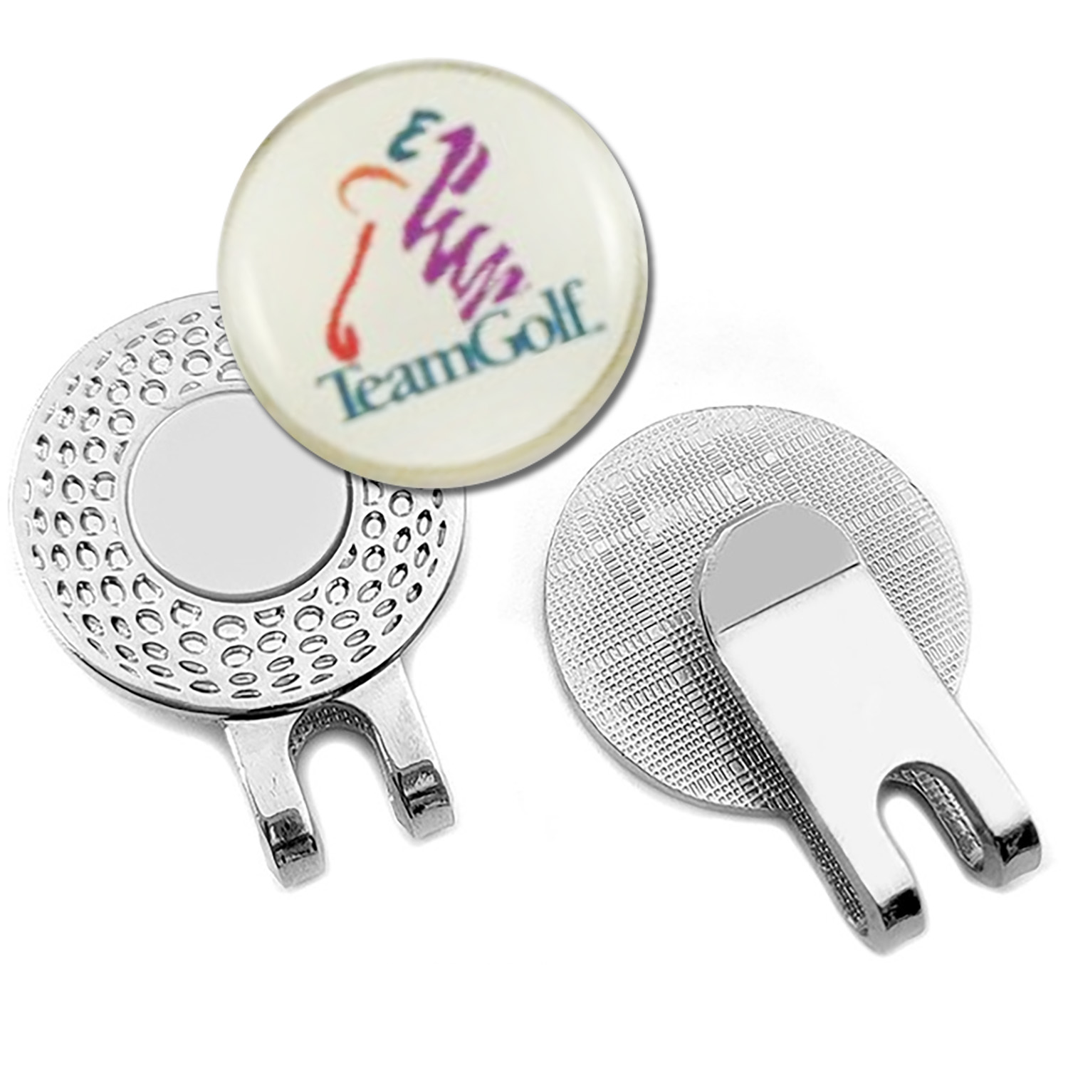 Golf Hat Clip with Magnetic Ball Marker 1