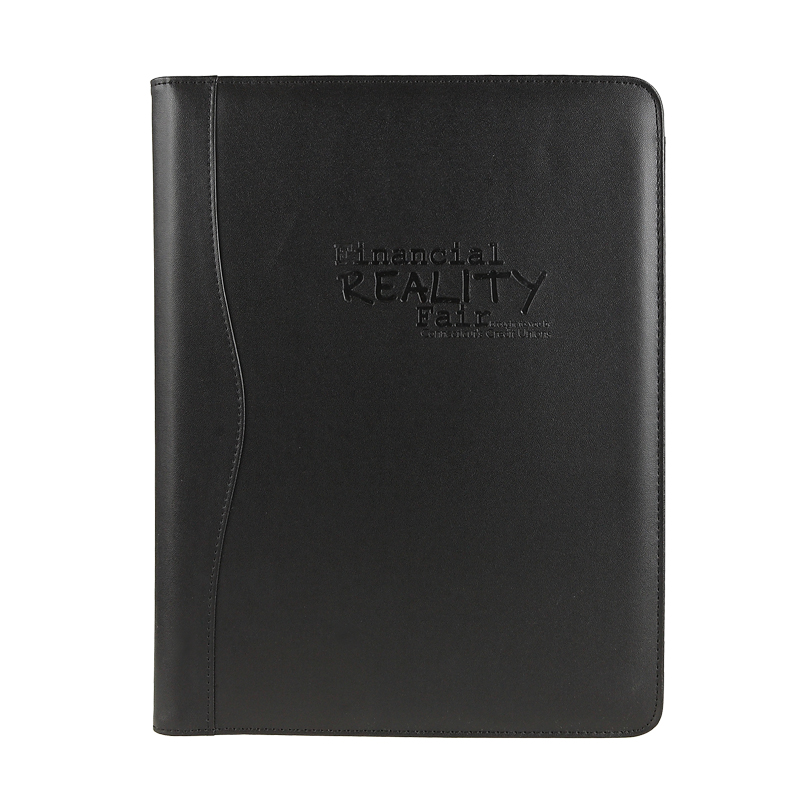 Black Classic Calculator Padfolio 3