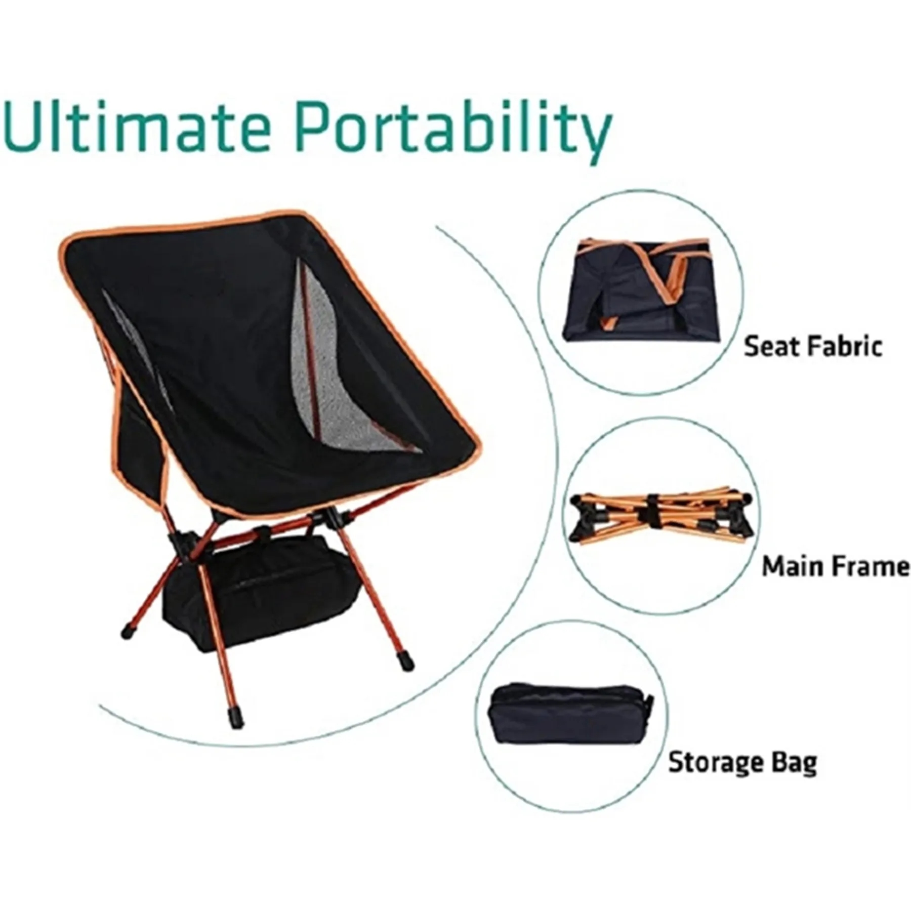 Portable Folding Camping Chair 5
