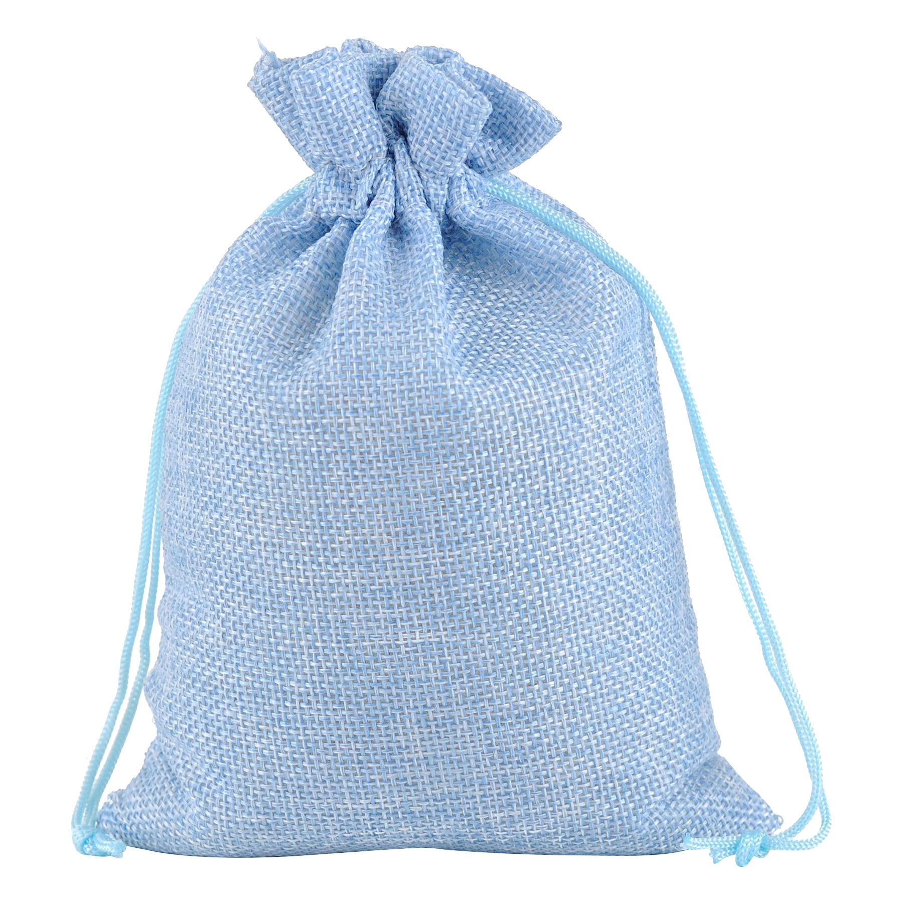 Burlap Drawstring Bag 2