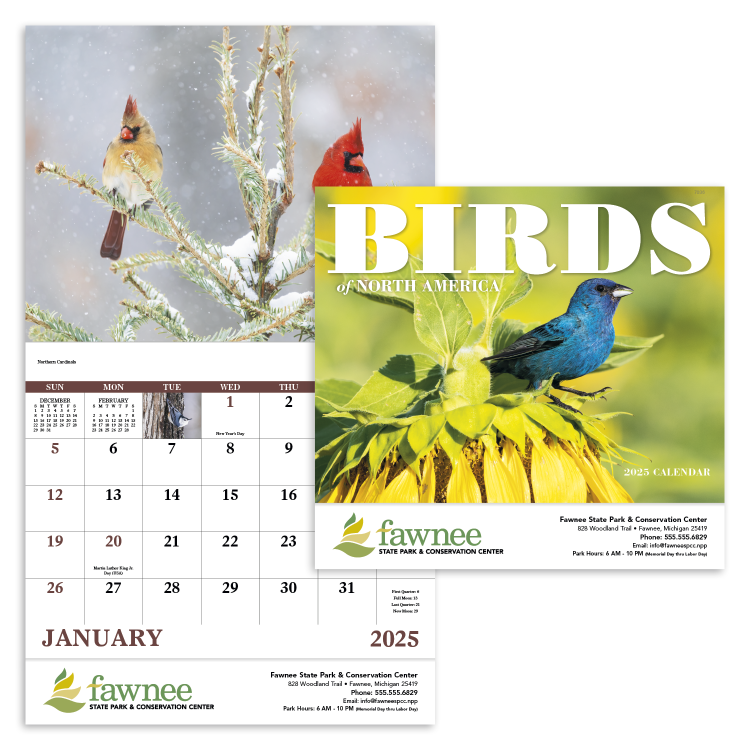 Good Value™ Birds of North America - Stapled Calendar 14