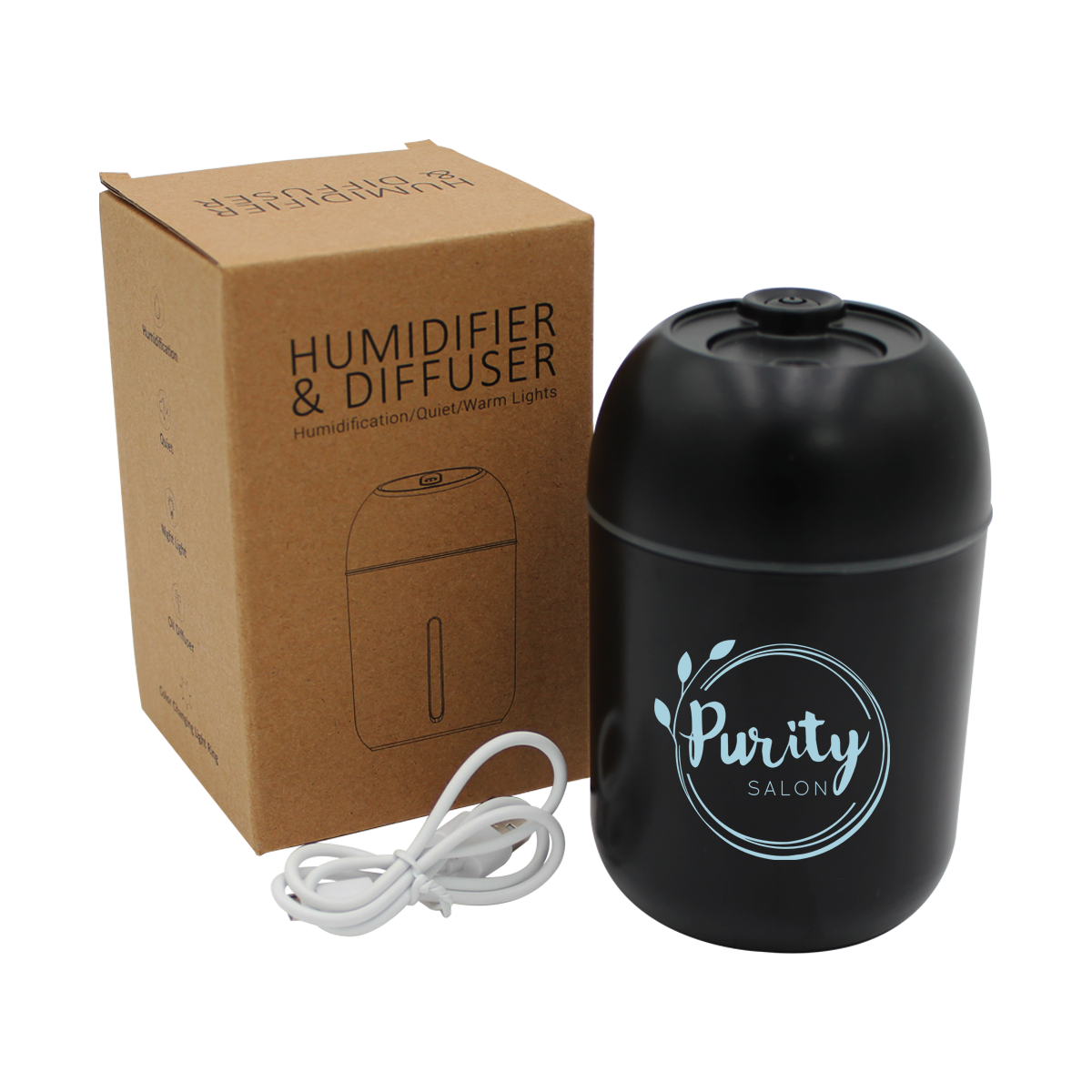 Humidifier with Essential Oil Diffuser 4