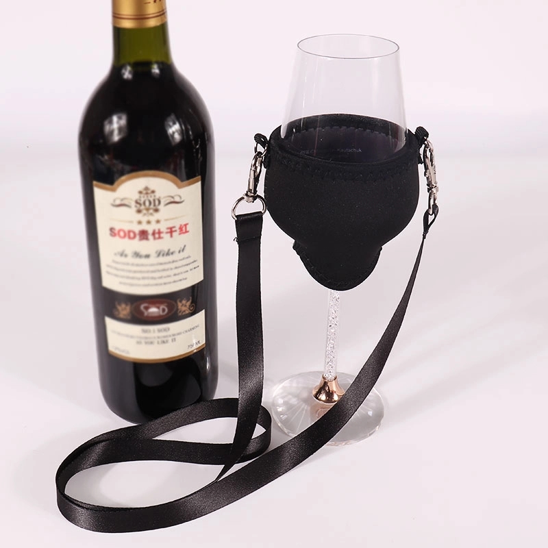 Custom Neoprene Wine Glass Holder 7