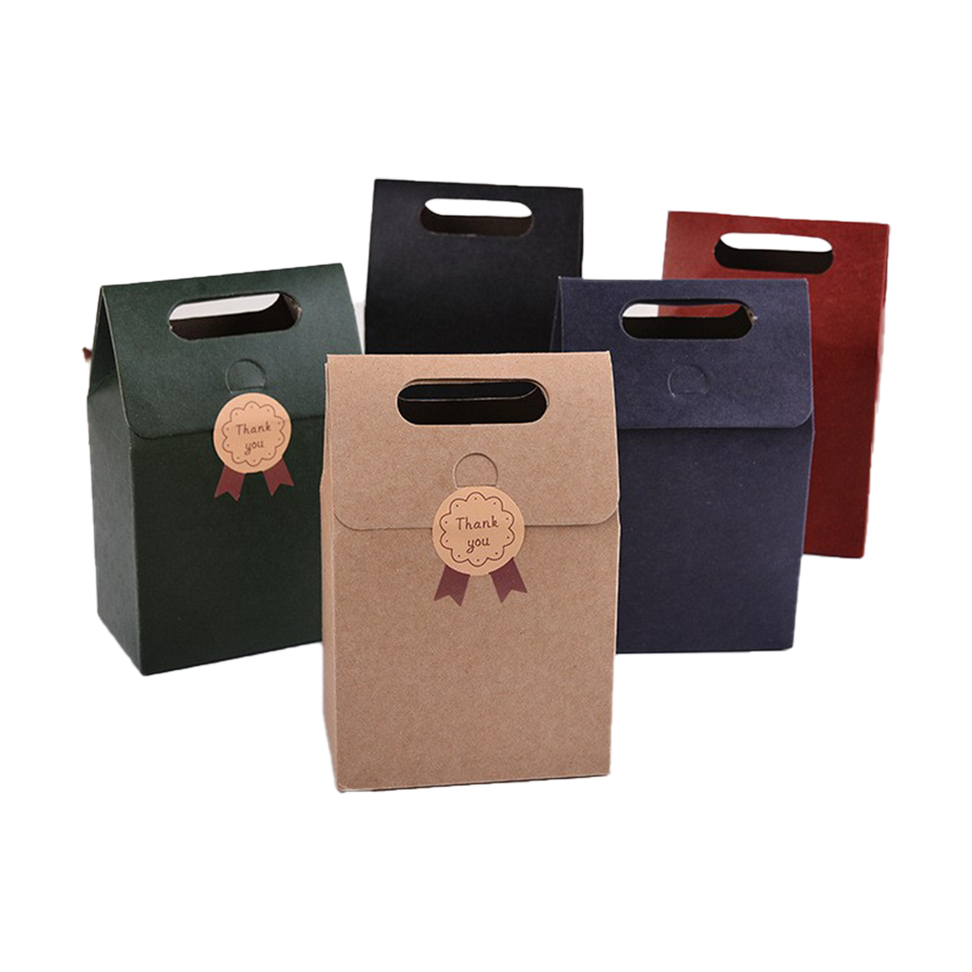 Kraft Paper Flip-Top Gift Bag 4