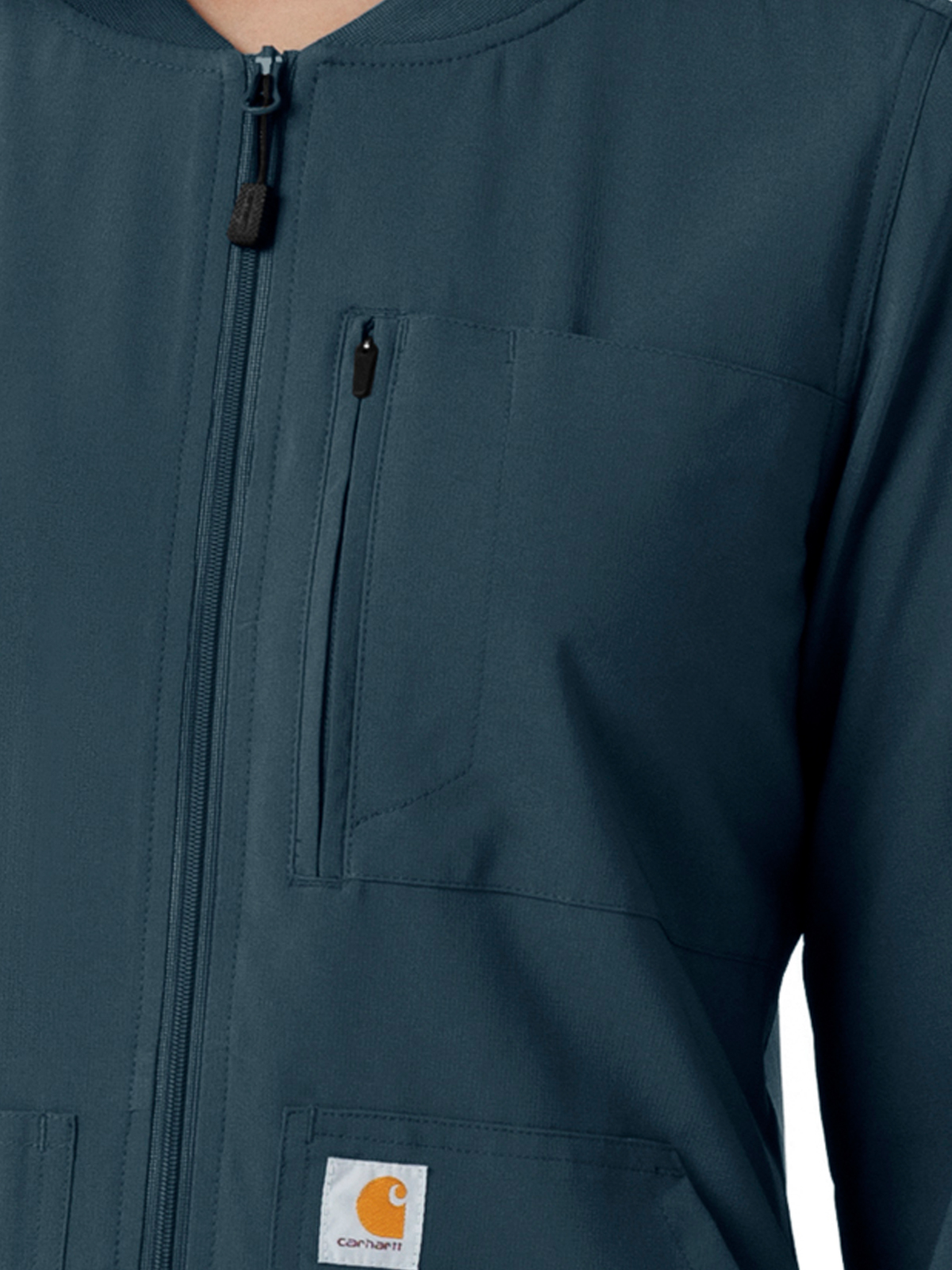 Carhartt Scrubs - Force Cross-Flex - Women's Six-Pocket Lightweight Scrub Jacket 6