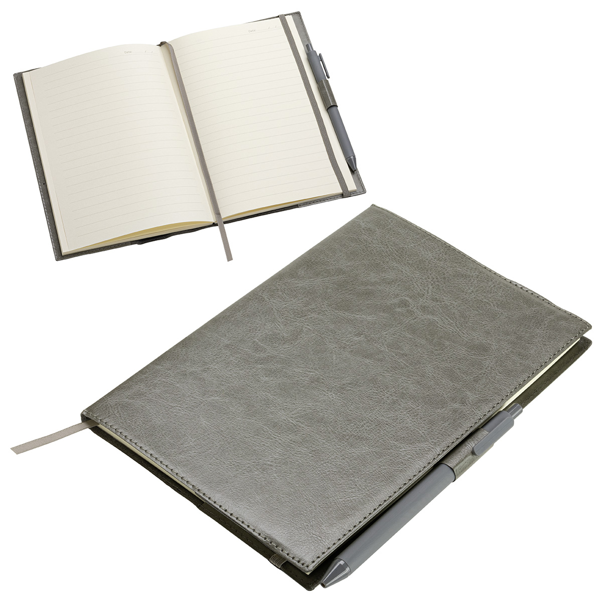 Conclave Refillable Leatherette Journal with Pen 27