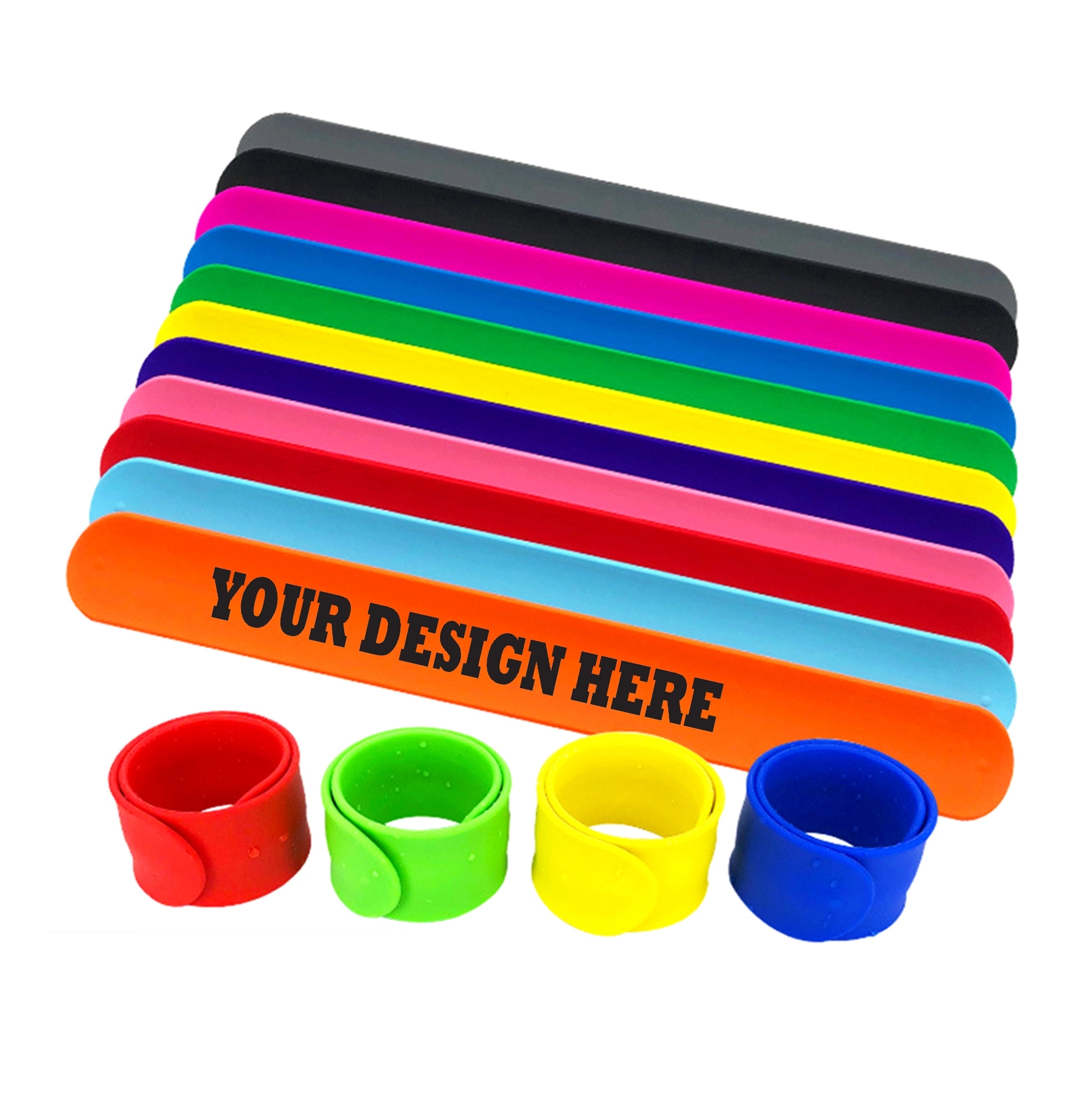 Silicone Slap Bracelet
