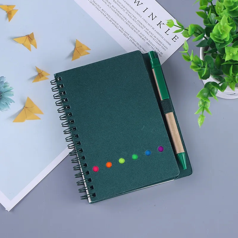 Sticky Notes Spiral Notebook 2