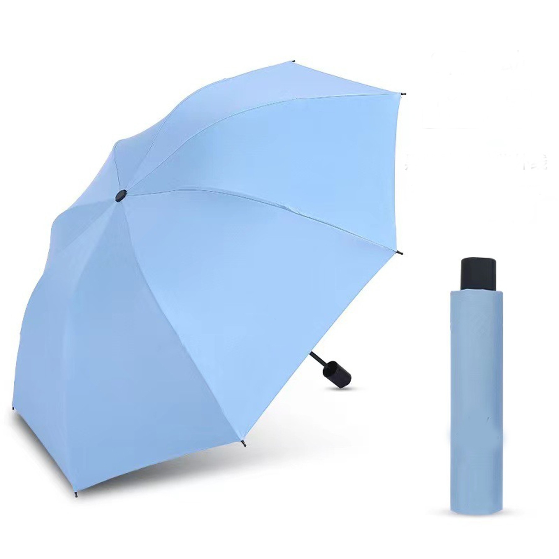 Foldable Umbrella For Both Cloudy/ Sunny 2