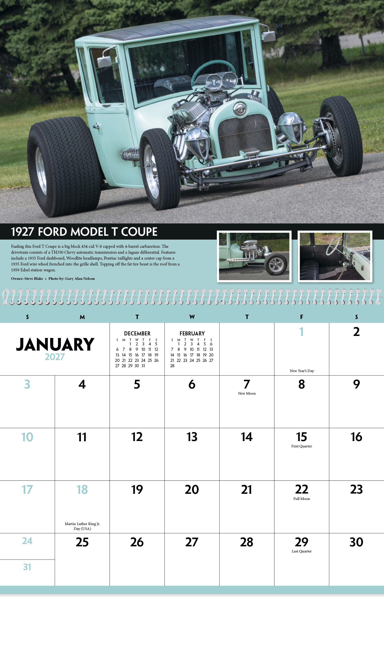Triumph® Calendars Street Rods Calendar 21