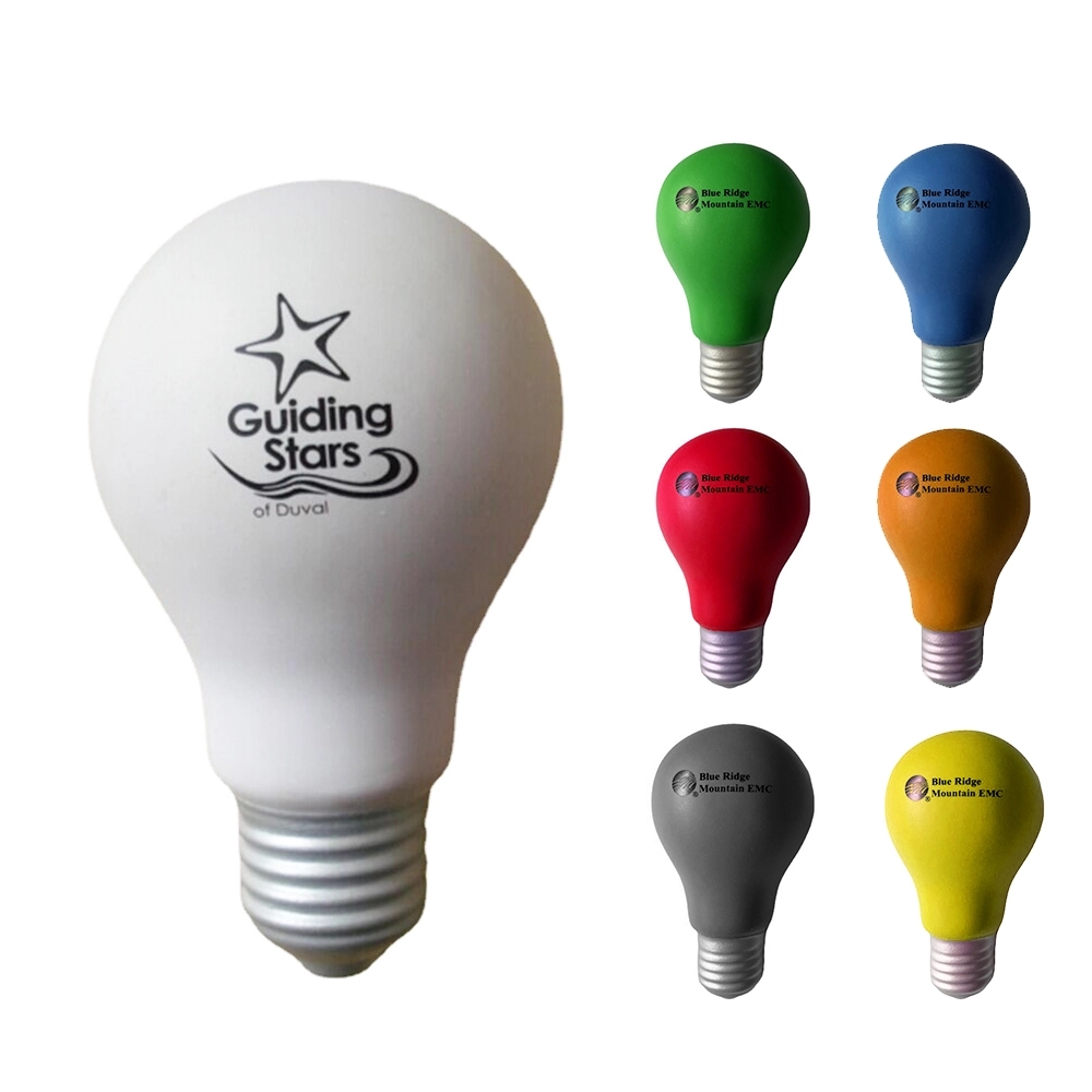 Light Bulb Shape Stress Reliever 2
