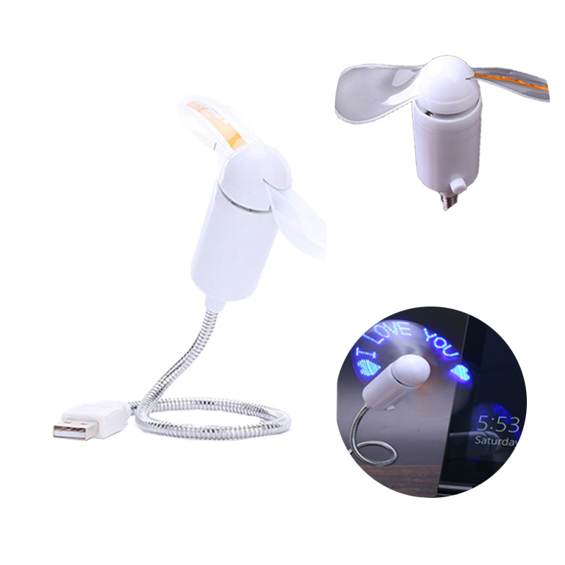 USB Mini Message Fan 2