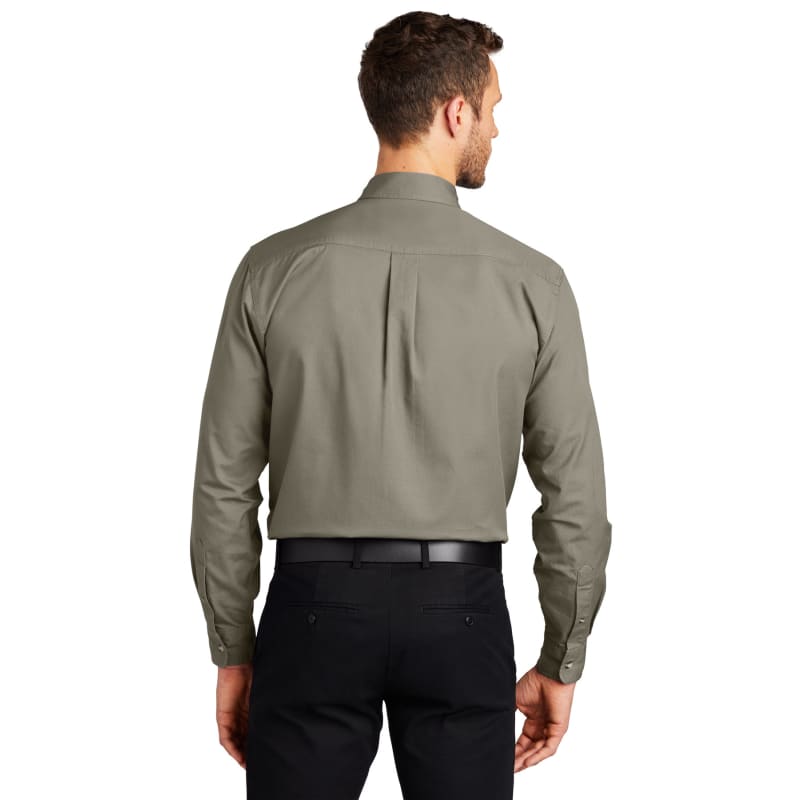 Port Authority Tall Long Sleeve Twill Shirt. 3