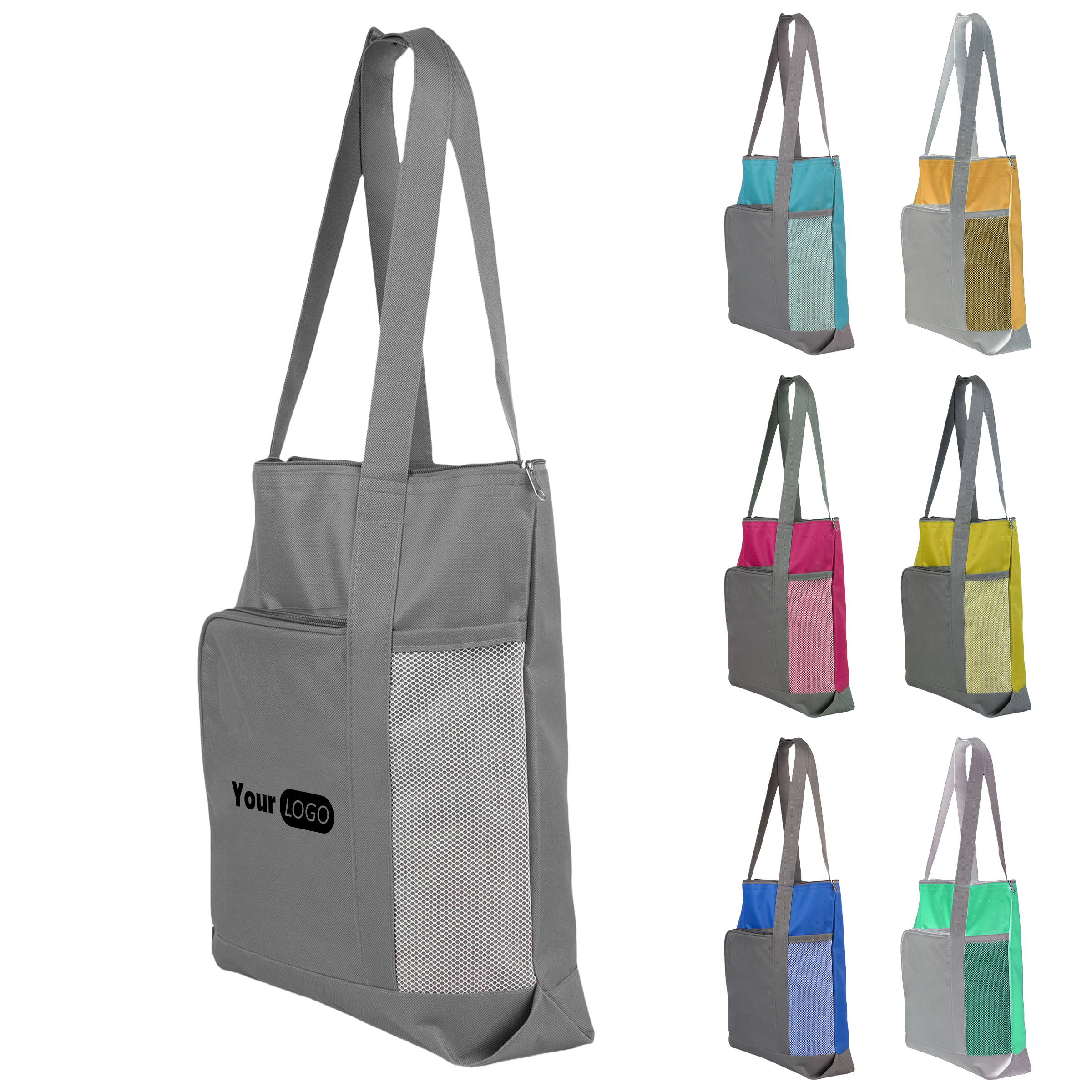 Polyester Elegant Handbag With Custom Logo Options 1