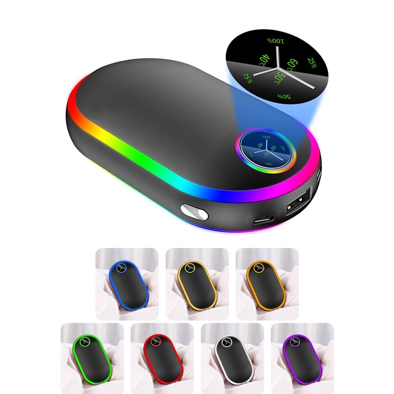 Rechargeable Hand Warmer with Lights 5