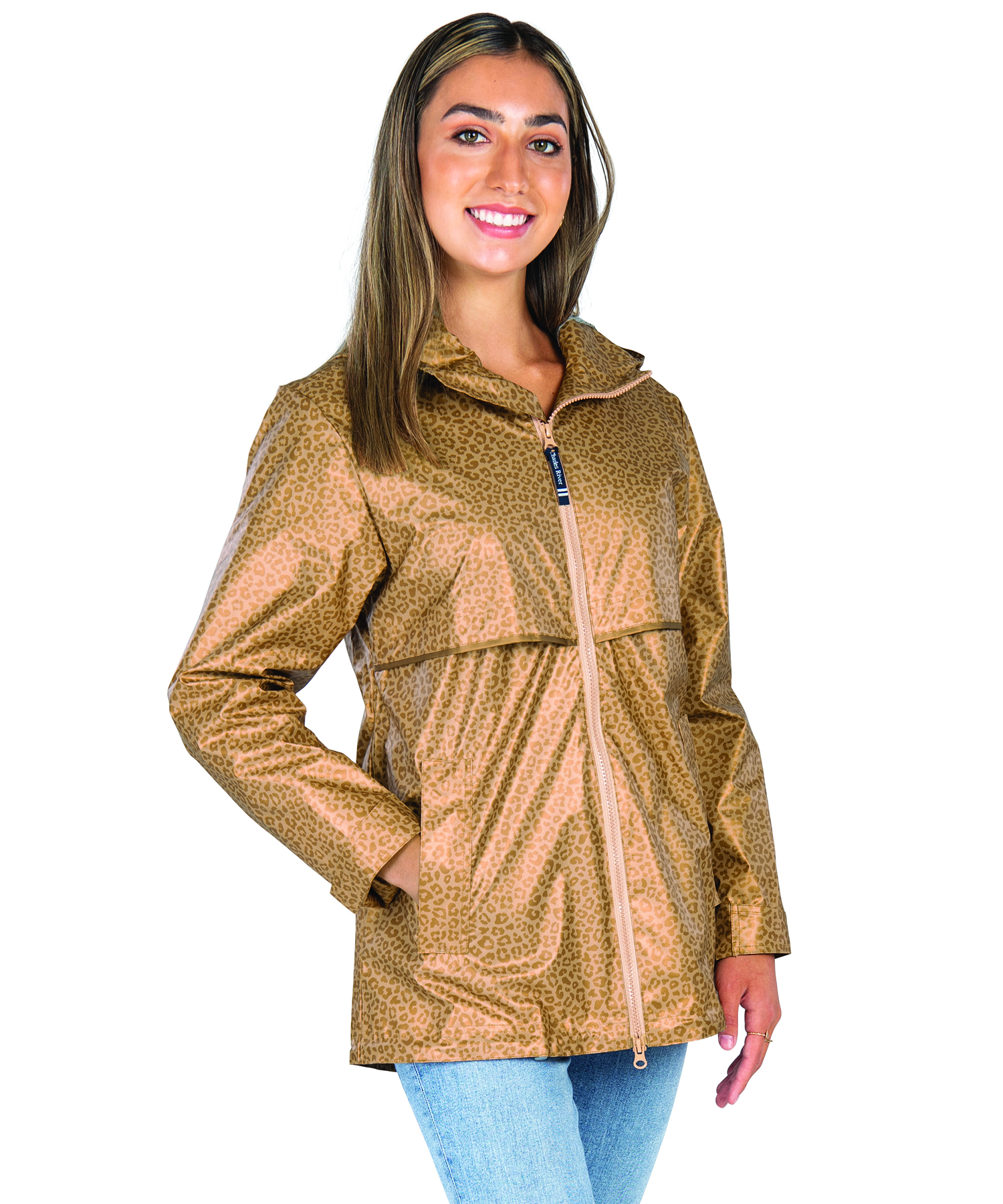 Women's Animal Print New Englander Rain Jacket