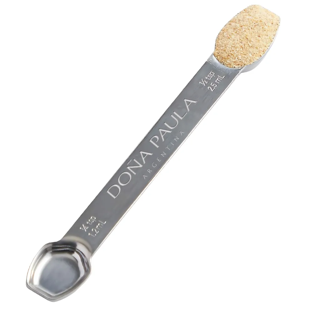 Stainless-Steel Double-Ended Measuring Half Tsp and Tbsp 2