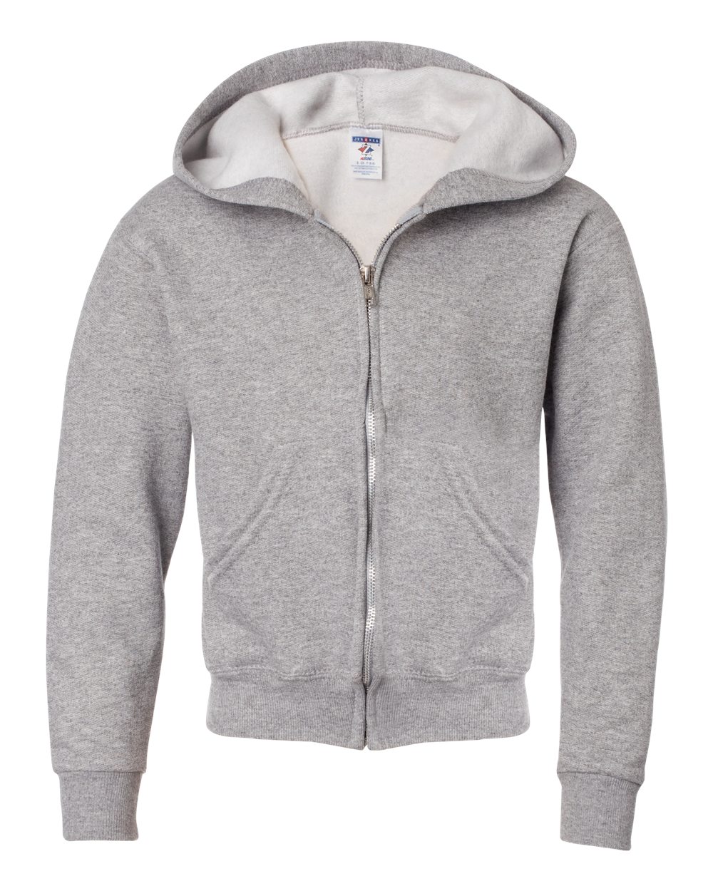 Youth NuBlend® Full-Zip Hooded Sweatshirt - 993BR 17