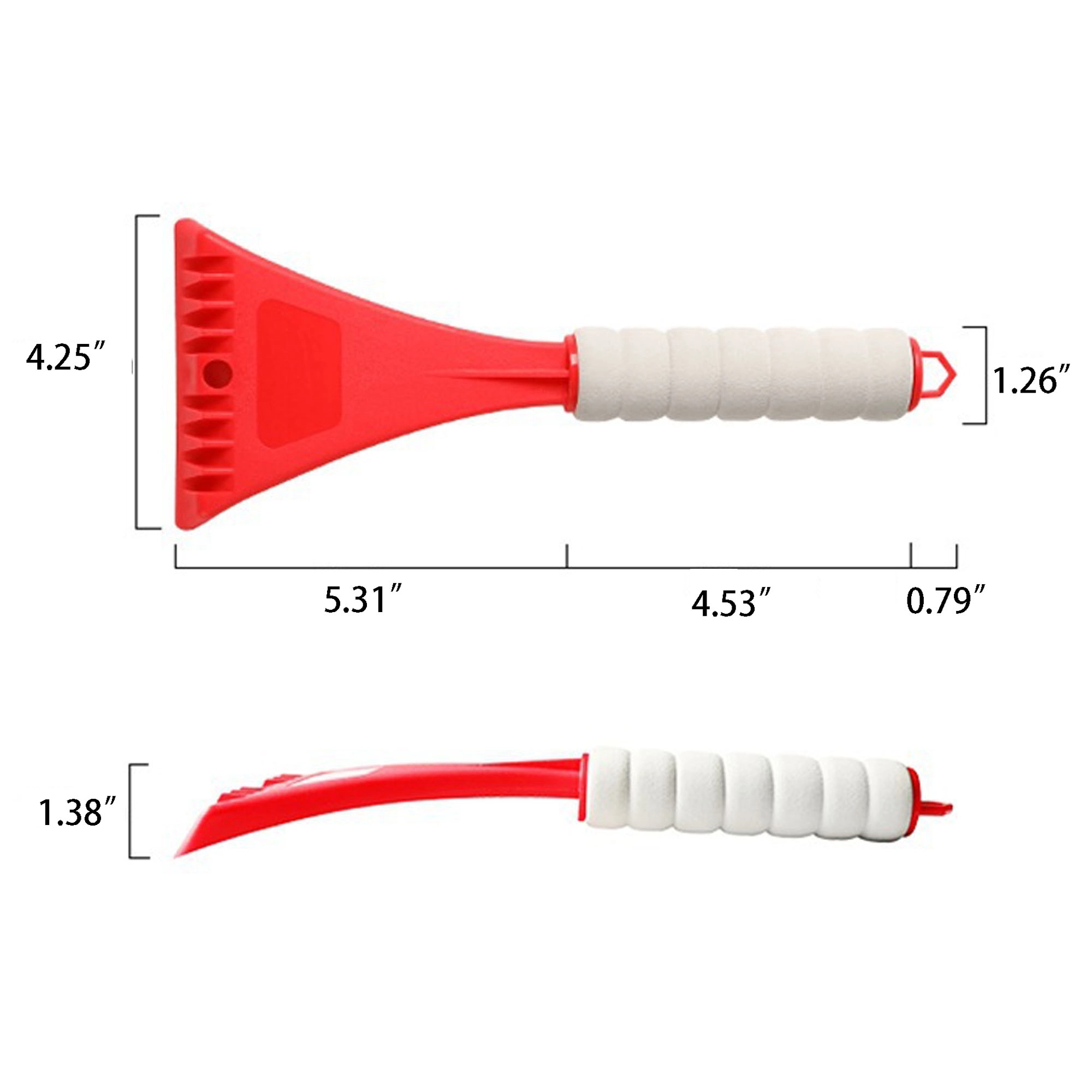 Car Ice Scrapers With EVA Handle 3