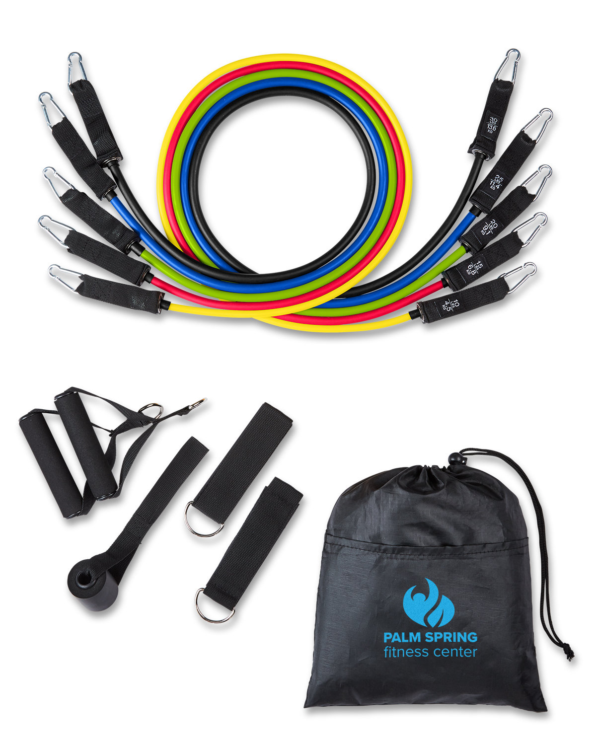 b.active Ultimate Resistance Band Fitness Set 1