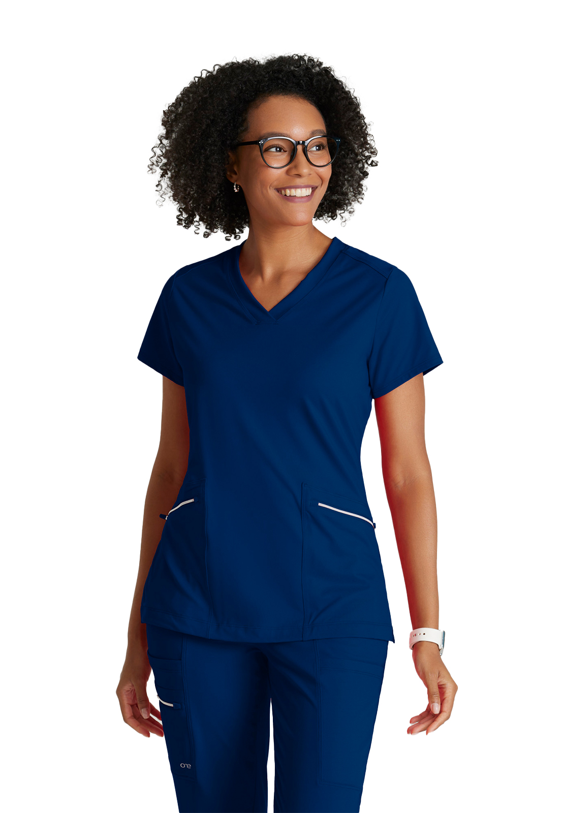 Barco One Performance Knit - Women's Two-Pocket V-Neck Victory Scrub Top