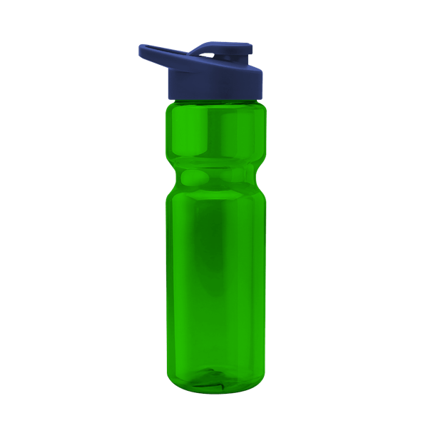 Blazer 28oz Transparent Bike Bottle w/Drink-thru Lid 2540