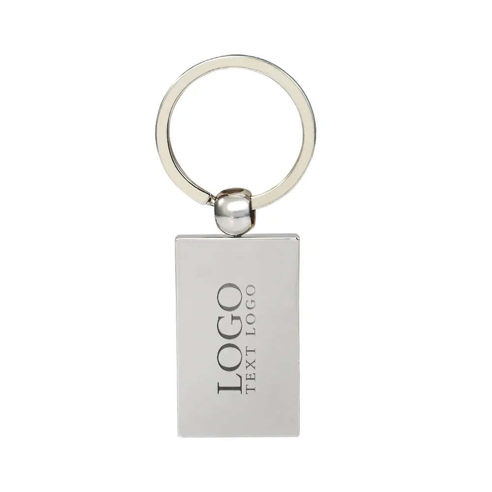 Reflection Flat Metal Keychain 4