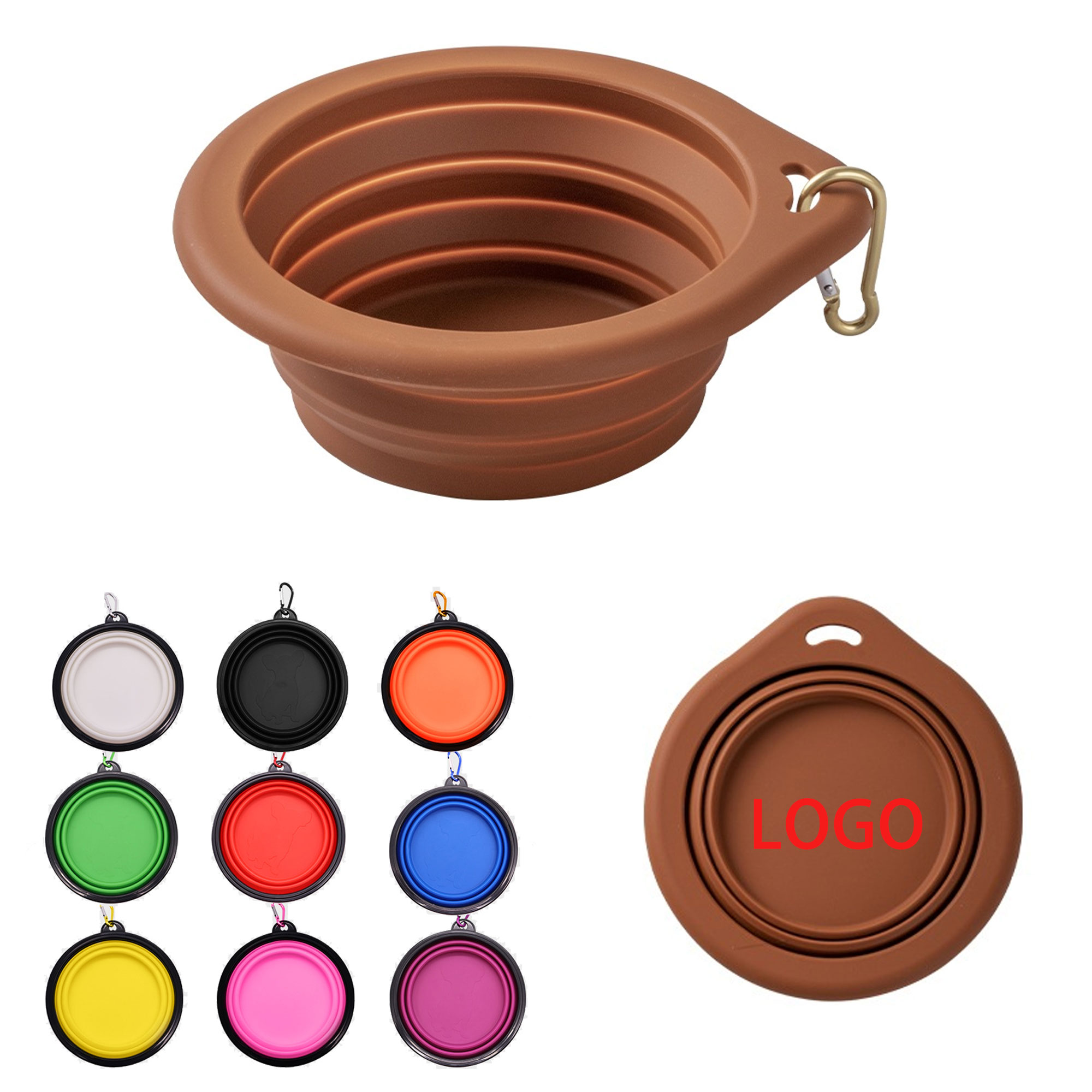 Soft Foldable Silicone Dog Bowl 2