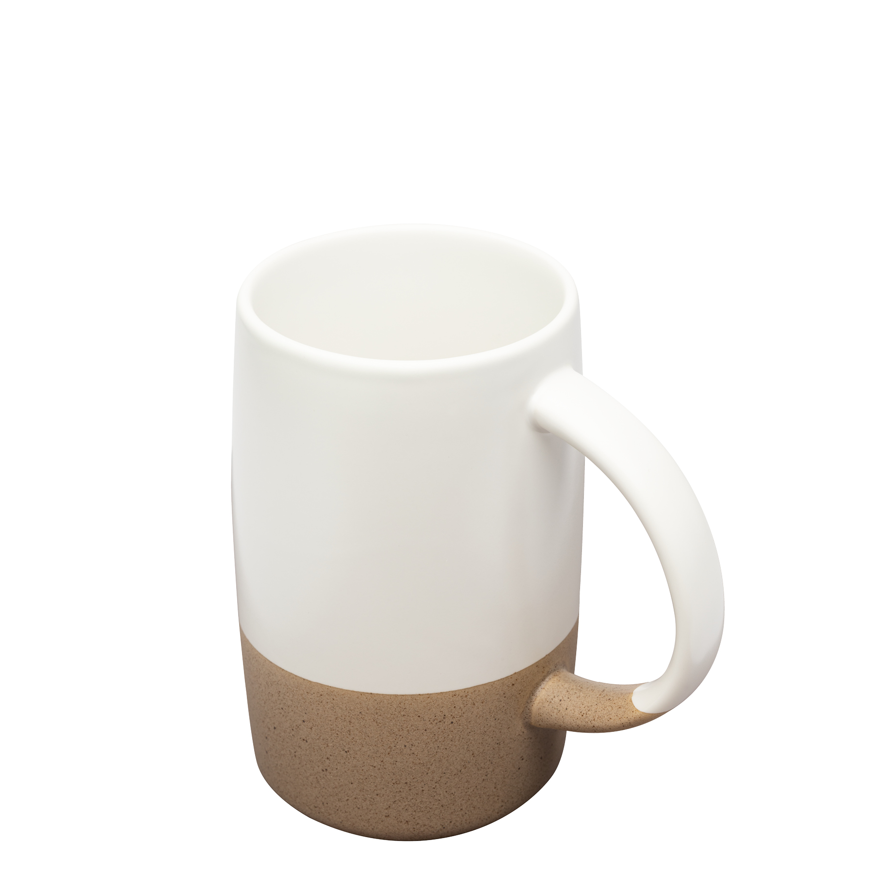 Santander 17 oz. Two-Tone Ceramic Mug 8