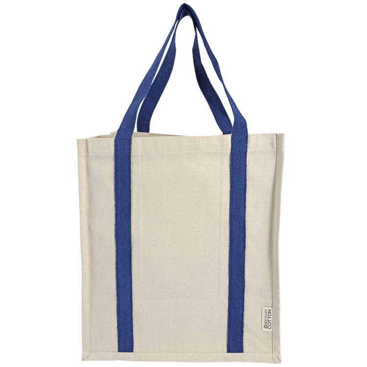 Denver Recycled Cotton Two Tone Shopper Tote 1