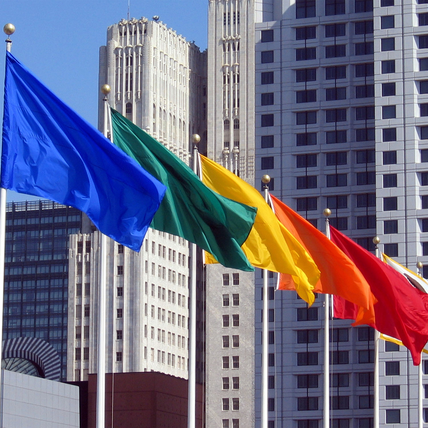 2' x 3' Solid-Color Nylon Flag 5