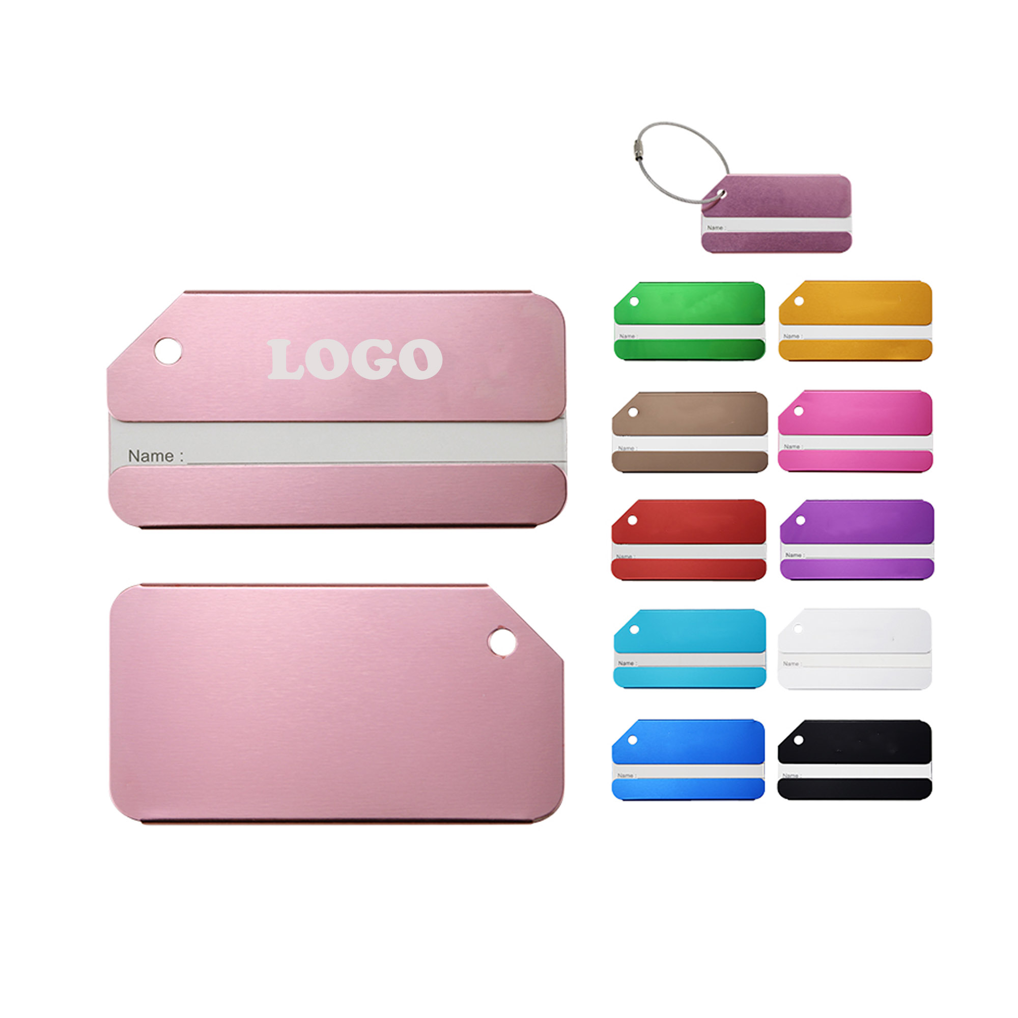 MOQ 50 pcs Custom Luggage Tags 7