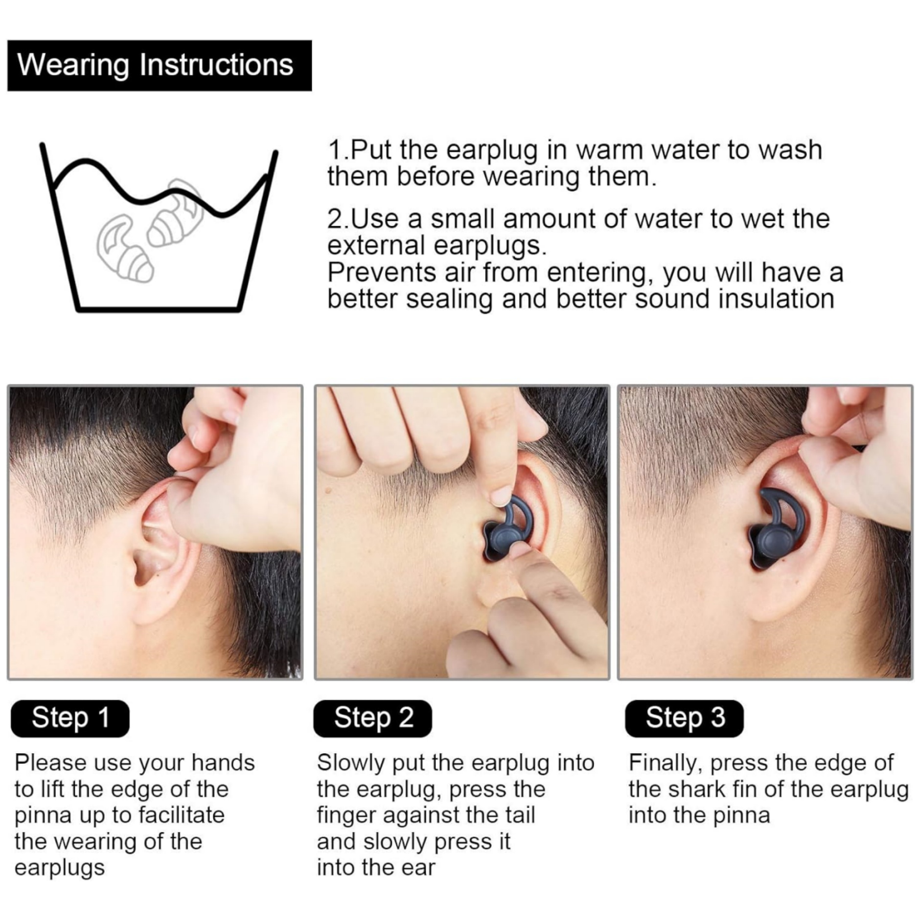 Three-Layer Noise Cancelling Earplug 6