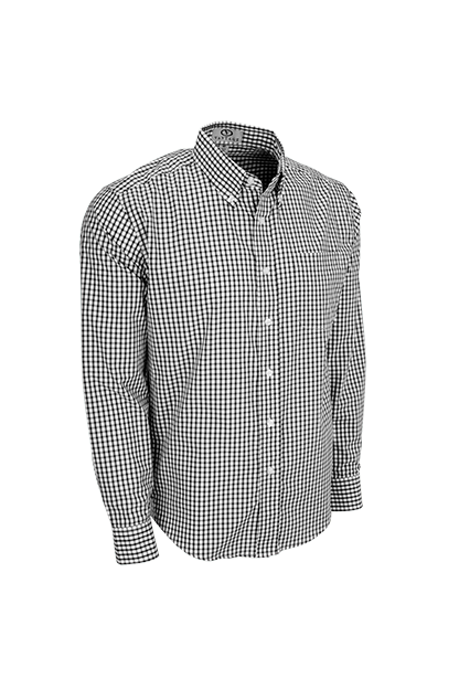 Easy-Care Gingham Check Shirt 56