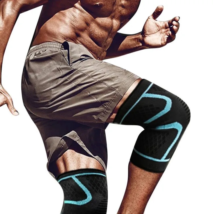 Sports knitted joint knee pads 5
