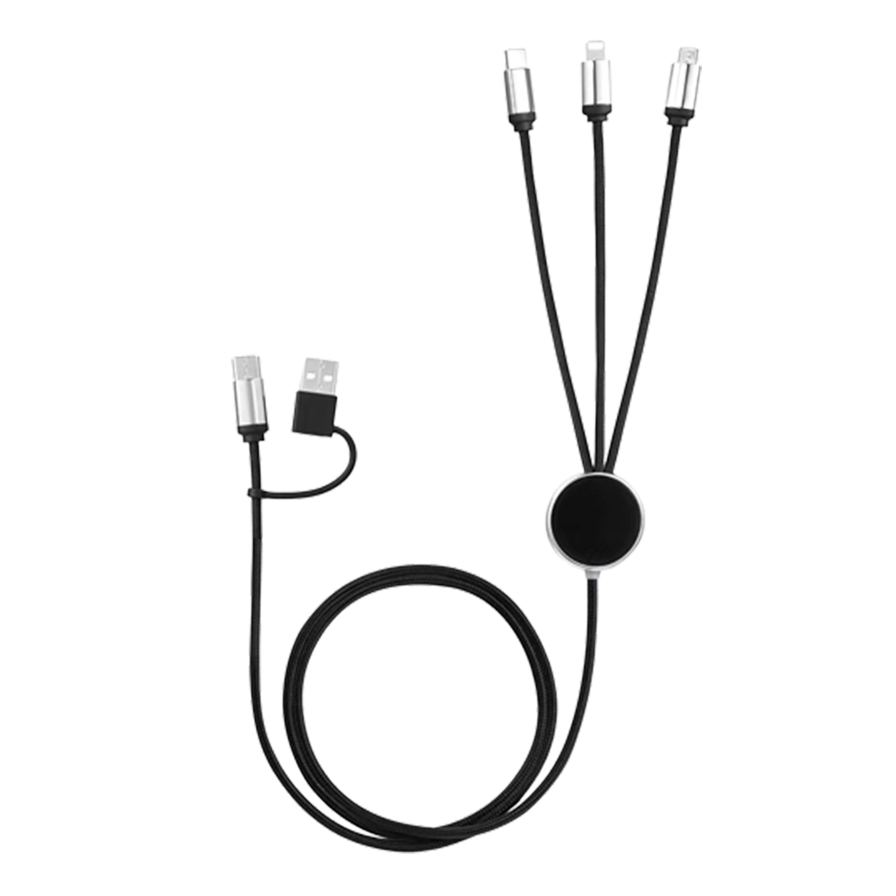 47.24 Inch 3 In 1 Charging Cable Compatible For Iphone 3