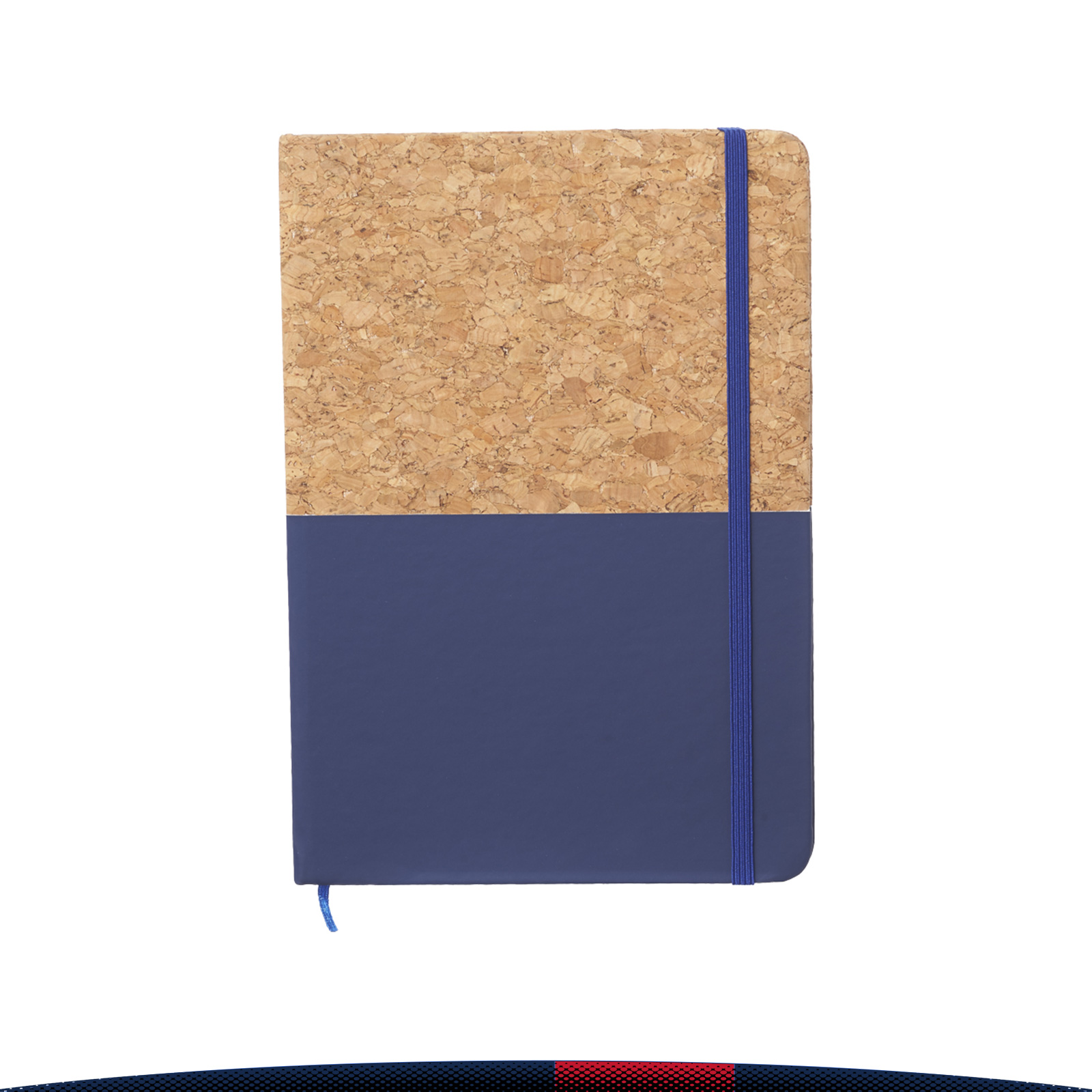 Two Tone Hard Cover Cork Bound Notebook 2