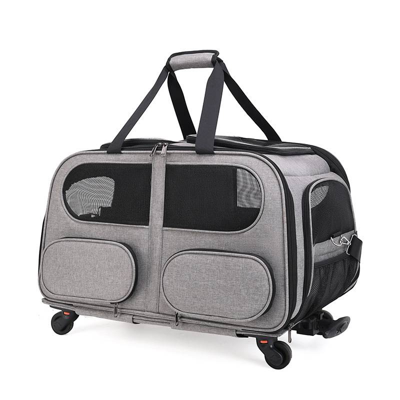 Oxford Pet Trolley Case Mesh Bag 8
